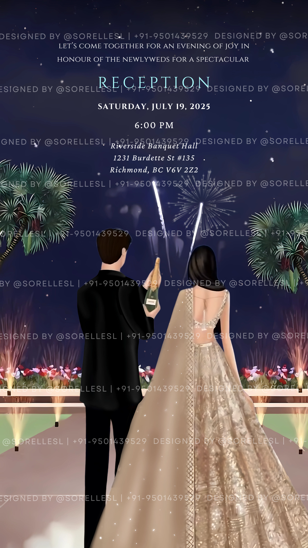 Caricature Invitation Suite