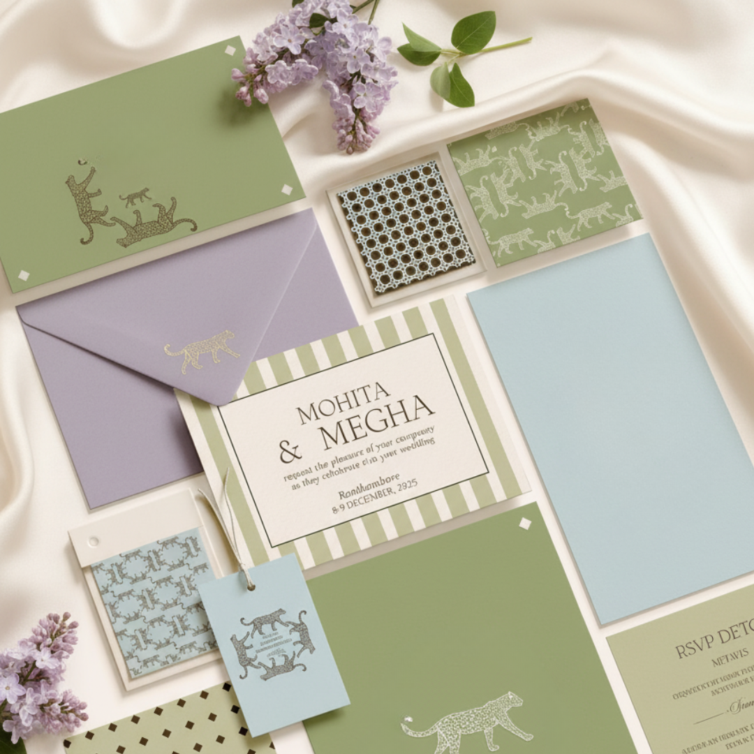 Safari Muse - Invite set