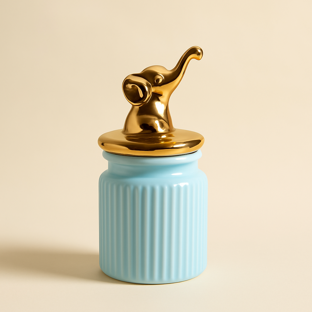 Baby Blue Jar - Set of 2