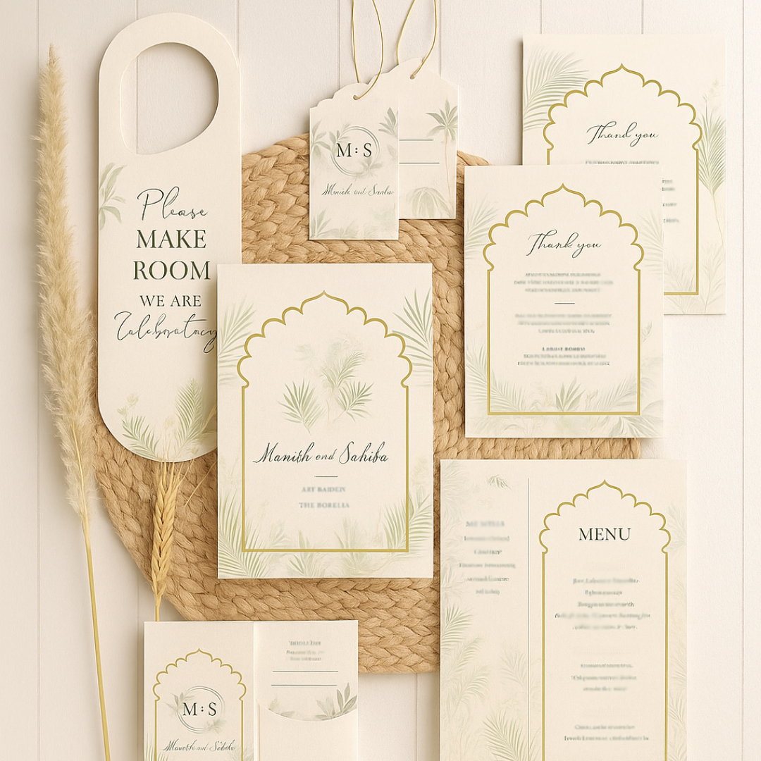 The Palm - Stationery Set