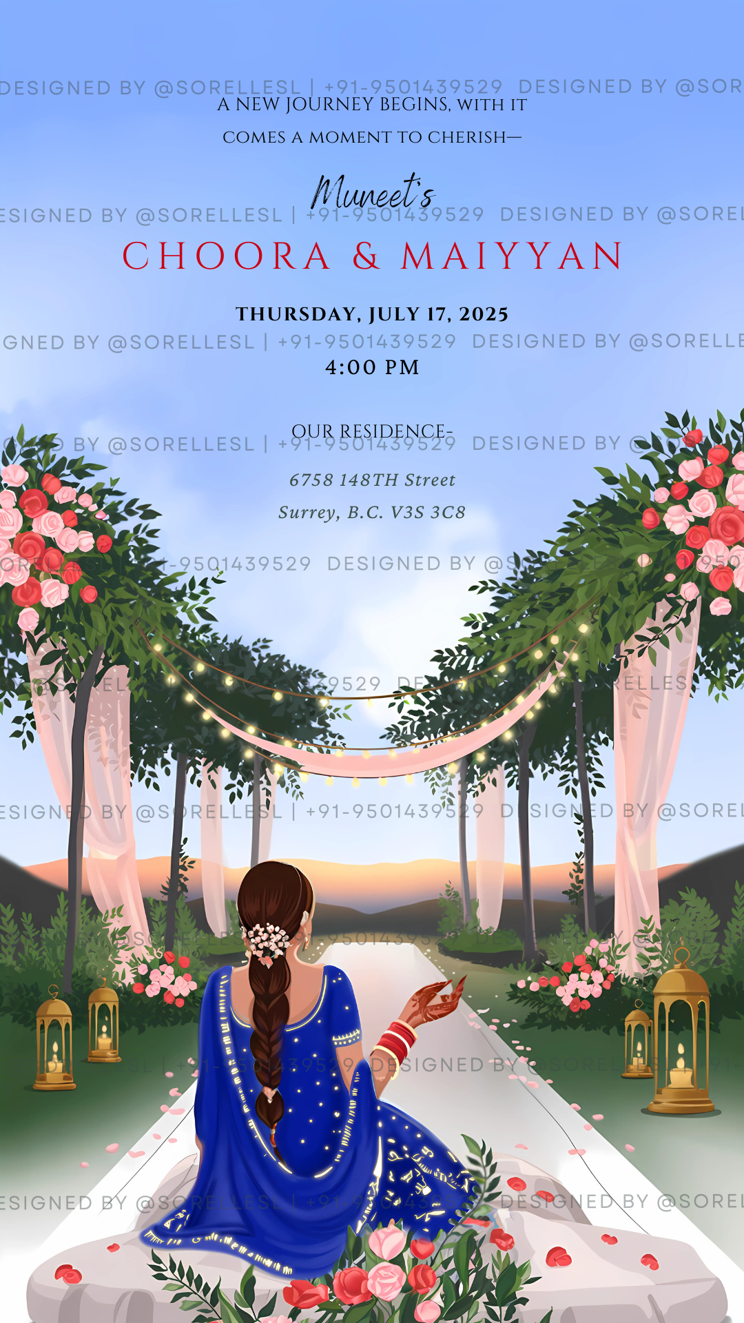 Caricature Invitation Suite