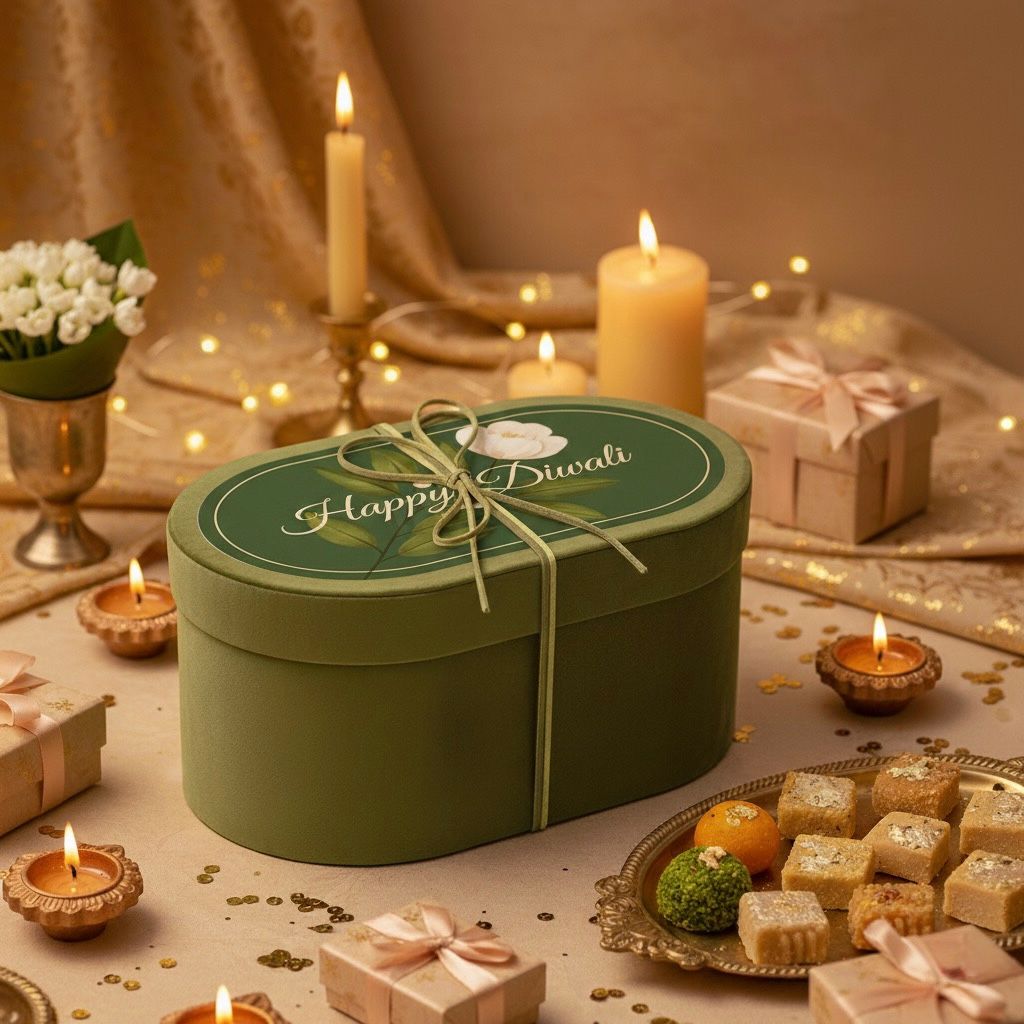 Emerald Suede Festive Hamper
